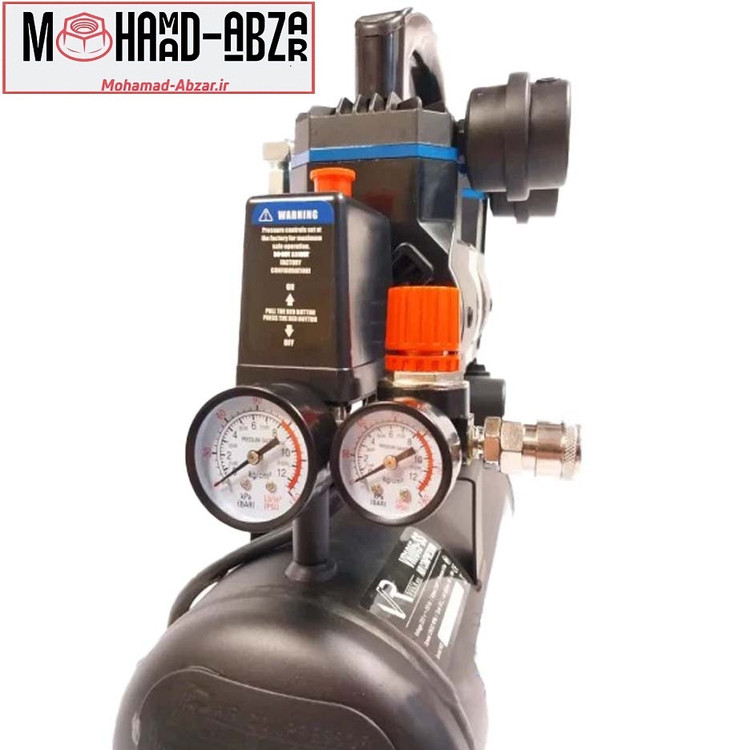 جزئیات کمپرسور باد 10 لیتری سایلنت ویوارکس مدل VR1015-SS