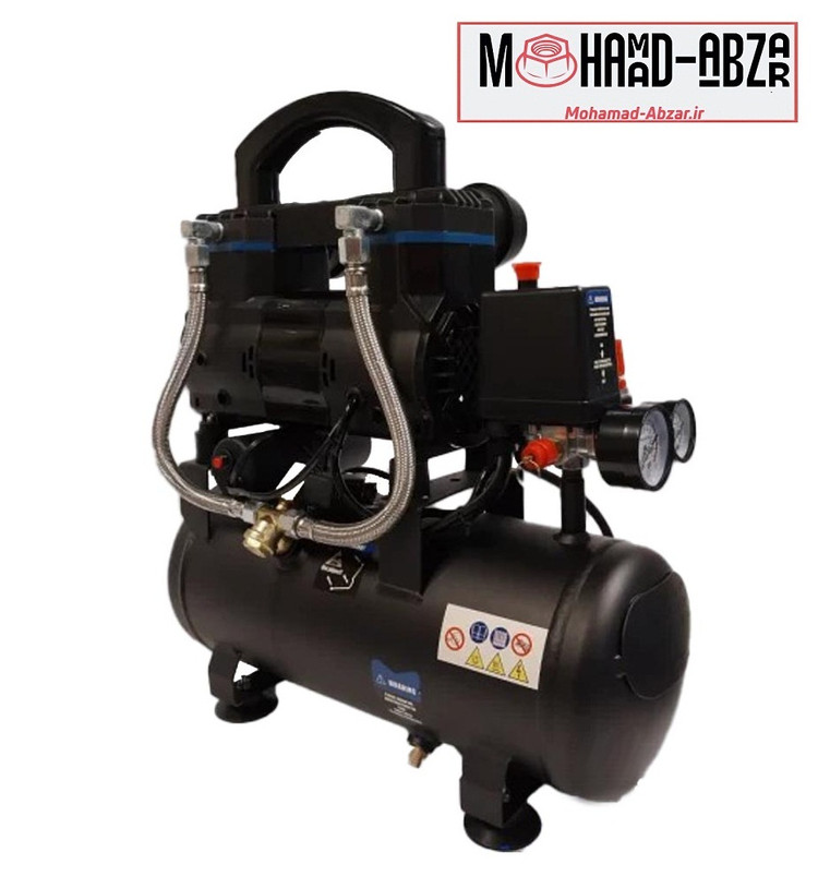 تصویر کمپرسور باد 10 لیتری سایلنت ویوارکس مدل VR1015-SS