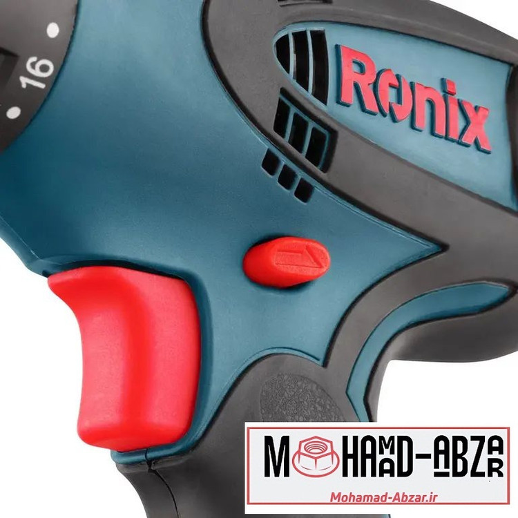جزئیات دریل پیچگوشتی برقی ترکمتردار رونیکس مدل RONIX 2513