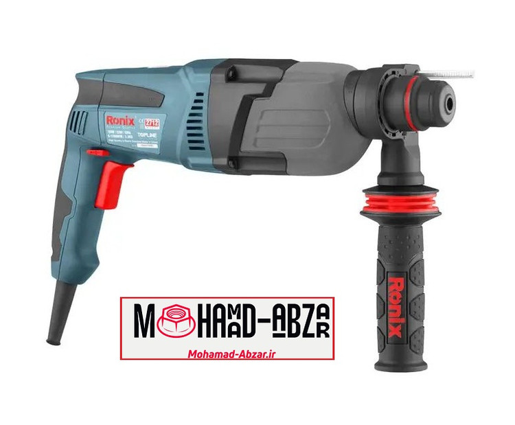 جزئیات دریل بتن کن 26میلیمتری 720وات رونیکس مدل 2712 RONIX